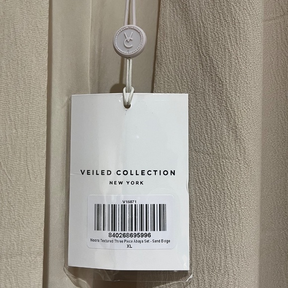 Veiled Abaya - XL - New with tags! - Stone Colour - Picture 5 of 7